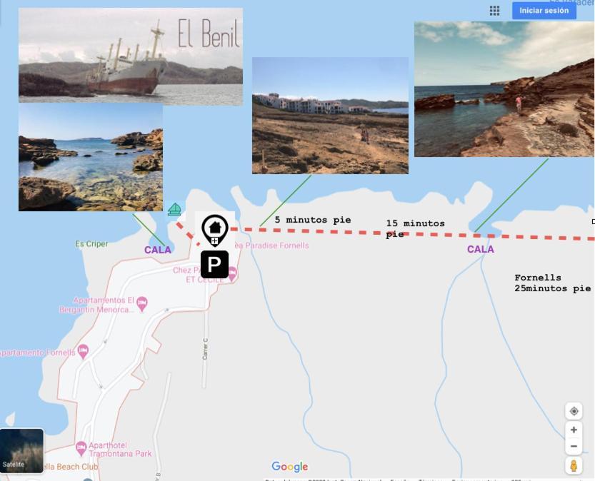 Duplex En Playas De Fornells Apartment ฟอร์เนลส์ ภายนอก รูปภาพ
